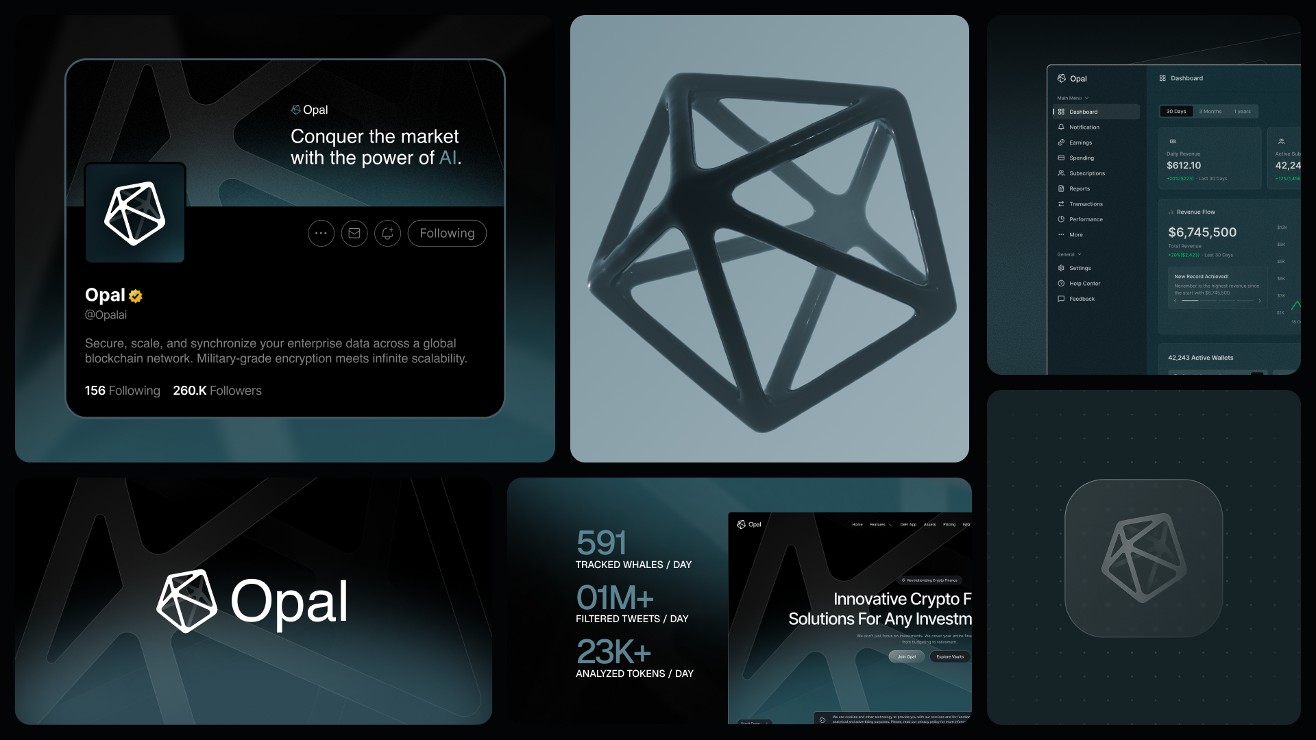 Opal AI brand system